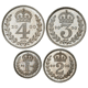 Pre-Owned 2000 UK Elizabeth II Maundy Money Silver 4-Coin Set - VAT Free
