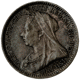 Pre-Owned 1894 UK Victoria Maundy Money 2 Pence Silver Coin - VAT Free