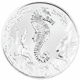 Pre-Owned 2025 Samoa Zebra Seahorse 1oz Silver Coin - VAT Free