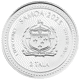 Pre-Owned 2025 Samoa Zebra Seahorse 1oz Silver Coin - VAT Free