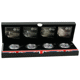 Pre-Owned UK Countdown to London 2012 £5 Piedfort Proof Silver 4-Coin Collection - VAT Free