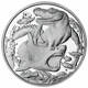Pre-Owned 2022 Niue Shark vs Crocodile Apex Predator 1oz Silver Coin - VAT Free