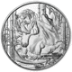 Pre-Owned 2022 Niue Tiger vs Komodo Dragon Apex Predator 1oz Silver Coin - VAT Free