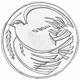 Pre-Owned 1995 UK WWII Peace Dove £2 Piedfort Proof Design Silver Coin - VAT Free