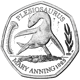 Pre-Owned 2021 UK Tales of the Earth: Plesiosaurus 50p Proof Silver Coin - VAT Free