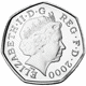 Pre-Owned 2000 UK Public Libraries 50p Proof Design Silver Coin - VAT Free