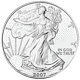 Pre-Owned 2007 USA Eagle 1oz Silver Coin - Boxed and Certificated - VAT Free