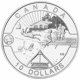 Pre-Owned 2013 Canadian Summer Fun $10 Proof Silver Coin - VAT Free