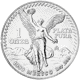 Pre-Owned 1990 Mexican Libertad 1oz Silver Coin - VAT Free