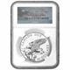 Pre-Owned 2013 Canadian Bald Eagle 'Returning from the Hunt' 1oz Proof Silver Coin - NGC Graded PF69