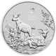 2027 Australian Lunar Goat 1oz Silver Coin