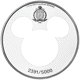 Pre-Owned 2026 Niue Iconic Silhouettes: Mickey Mouse 1/2oz Silver Coin - VAT Free