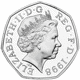 Pre-Owned 1998 UK NHS 50p Piedfort Proof Design Silver Coin - VAT Free