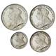 Pre-Owned 1901 UK Victoria Maundy Money Silver 4-Coin Set - Unboxed - VAT Free