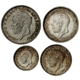 Pre-Owned 1934 UK George V Maundy Money Silver 4-Coin Set - Unboxed - VAT Free