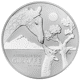 Pre-Owned 2024 Australia Zoo Giraffe 1oz Silver Coin - VAT Free