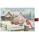 PAMP Santa and Red Truck Colourised 1oz Reverse-Proof Silver Coin