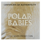 Pre-Owned 2017 Tuvalu Polar Babies: Harp Seal 1/2oz Proof Silver Coin - VAT Free