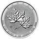 Pre-Owned Canadian Twin Maple 2oz Silver Coin - Mixed Dates - VAT Free