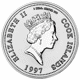 Pre-Owned 1997 Cook Islands Princess Diana 1kg Proof Design Silver Coin - VAT Free