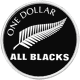 Pre-Owned 2011 New Zealand All Blacks 1oz Proof Design Silver Coin - VAT Free