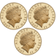 Pre-Owned 2007 Alderney 'A History of the Monarchy' £5 Gold-Plated Proof Silver 23-Coin Collection -