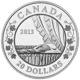 Pre-Owned 2013 Canadian Royal Infant: 'Sleeping Baby' $20 Proof Design Silver Coin - VAT Free