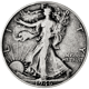 Pre-Owned 1946 USA Walking Liberty Half Dollar Philadelphia Mint Silver Coin - VAT Free