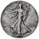 Pre-Owned 1947 USA Walking Liberty Half Dollar Denver Mint Silver Coin - VAT Free
