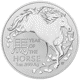Pre-Owned 2026 Royal Australian Mint Year of the Horse 1oz Silver Coin - VAT Free