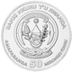 Pre-Owned 2026 Rwanda Hyena 1oz Silver Coin - VAT Free