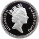 Pre-Owned 1990 UK Piedfort Proof Silver 5p Coin - VAT Free
