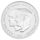 Pre-Owned 1981 UK Prince of Wales and Lady Diana Royal Wedding Proof Silver Coin - VAT Free