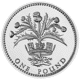 Pre-Owned 1989 UK £1 Piedfort Proof Silver Coin - VAT Free