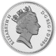 Pre-Owned 1989 UK £1 Piedfort Proof Silver Coin - VAT Free