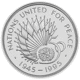 Pre-Owned 1995 UK United Nations £2 Piedfort Proof Silver Coin - VAT Free