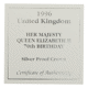 Pre-Owned 1996 UK Queen Elizabeth II 70th Birthday Proof Silver Crown Coin - VAT Free