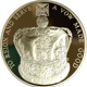 Pre-Owned 2013 UK Coronation 60th Anniversary £5 Gold Plated Proof Silver Coin - VAT Free