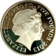 Pre-Owned 2013 UK Coronation 60th Anniversary £5 Gold Plated Proof Silver Coin - VAT Free
