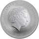Pre-Owned 2012 Australian Lunar Dragon 1oz Silver Coin - VAT Free
