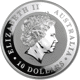 Pre-Owned Australian Kookaburra 10oz Silver Coin - Mixed Dates - VAT Free