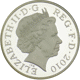 Pre-Owned 2010 Restoration of the Monarchy £5 Proof Silver Coin - VAT Free