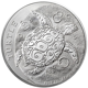 Pre-Owned 2015 Niue Hawksbill Turtle 2oz Silver Coin - VAT Free