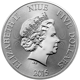 Pre-Owned 2015 Niue Hawksbill Turtle 2oz Silver Coin - VAT Free