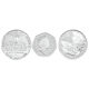 Pre-Owned 1994 50th Anniversary of the Allied Invasion of Europe Proof Silver 3-Coin Collection - VA