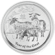 Pre-Owned 2015 Australian Lunar Goat 1oz Silver Coin - VAT Free