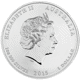 Pre-Owned 2015 Australian Lunar Goat 1oz Silver Coin - VAT Free