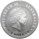 Pre-Owned 2014 Australian Saltwater Crocodile 1oz Silver Coin - VAT Free