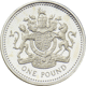 Pre-Owned 2008 UK £1 Proof Silver Coin - VAT Free