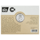 Pre-Owned 2014 UK 'Outbreak' £20 Silver Coin - Carded - VAT Free